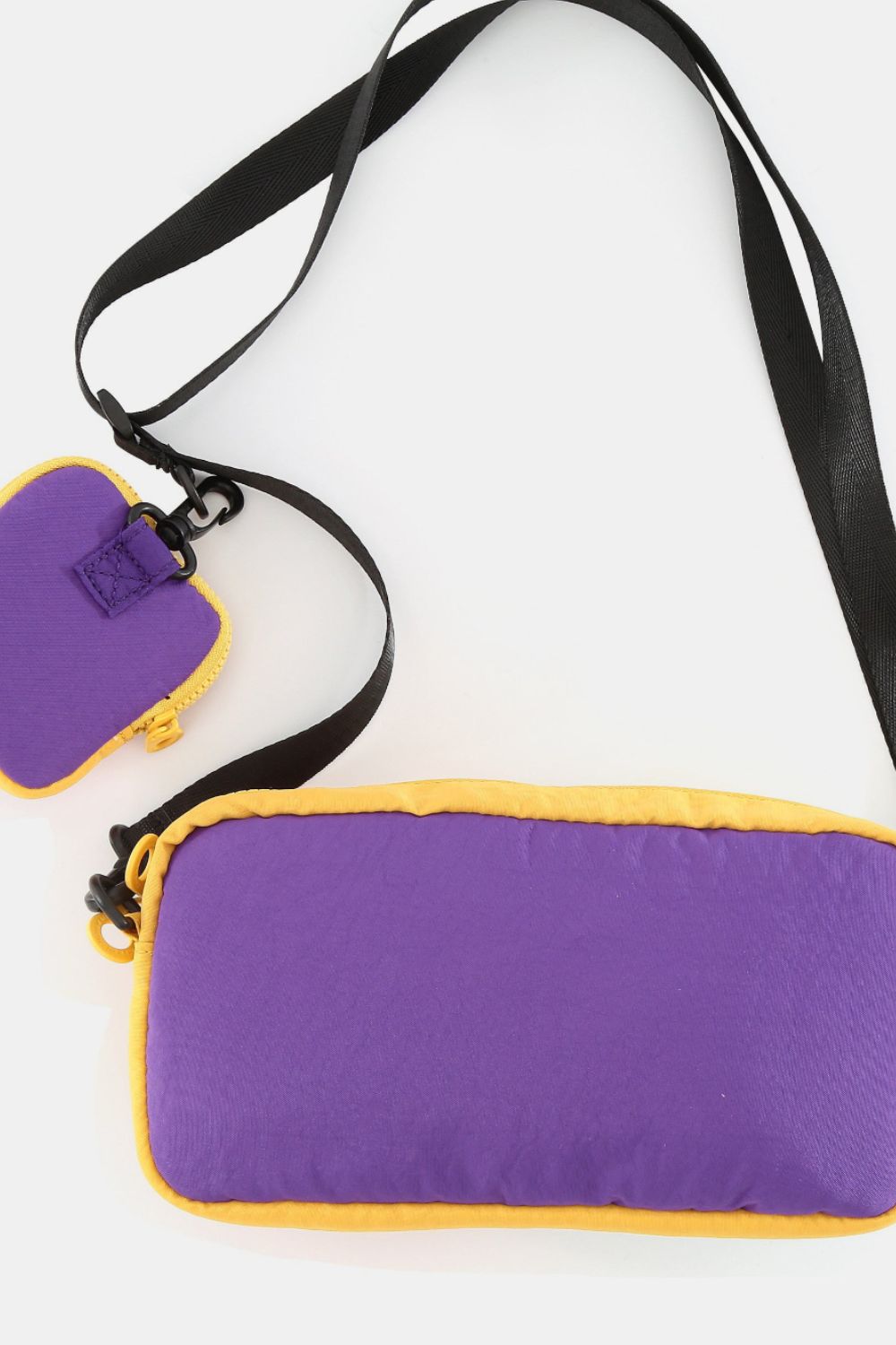 Japanese 90s Retro Vintage Inspired Bag Nylon Crossbody Bag Kawaii With Earpod Airpod Bag