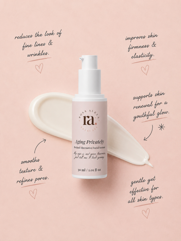 Aging Privately Retinol Alternative Serum