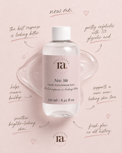 New Me Glycolic Acid Exfoliating Toner
