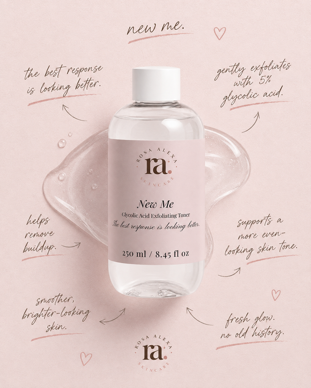 New Me Glycolic Acid Exfoliating Toner