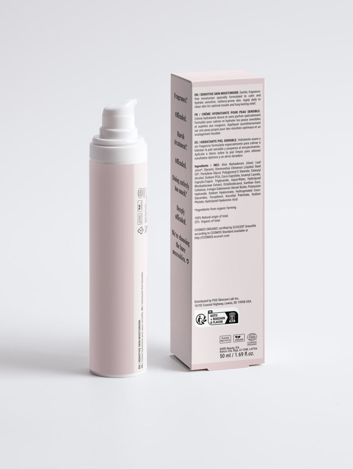 Bare with me Sensitive Skin Moisturizer